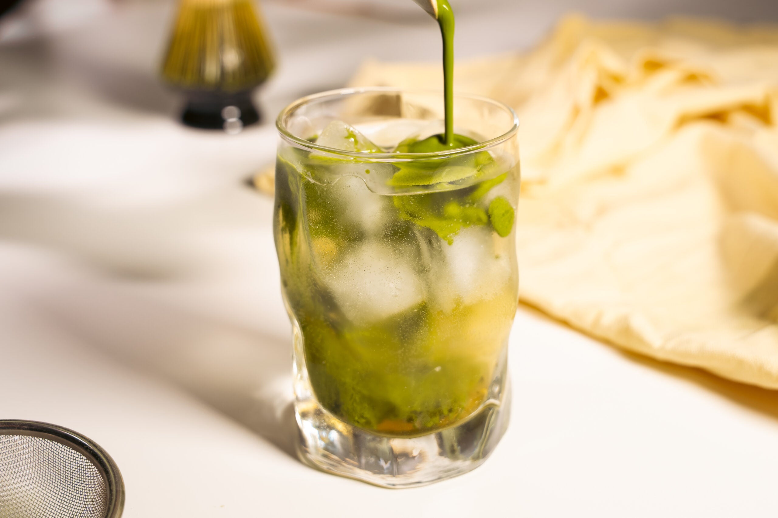 Matcha jaśmin soda