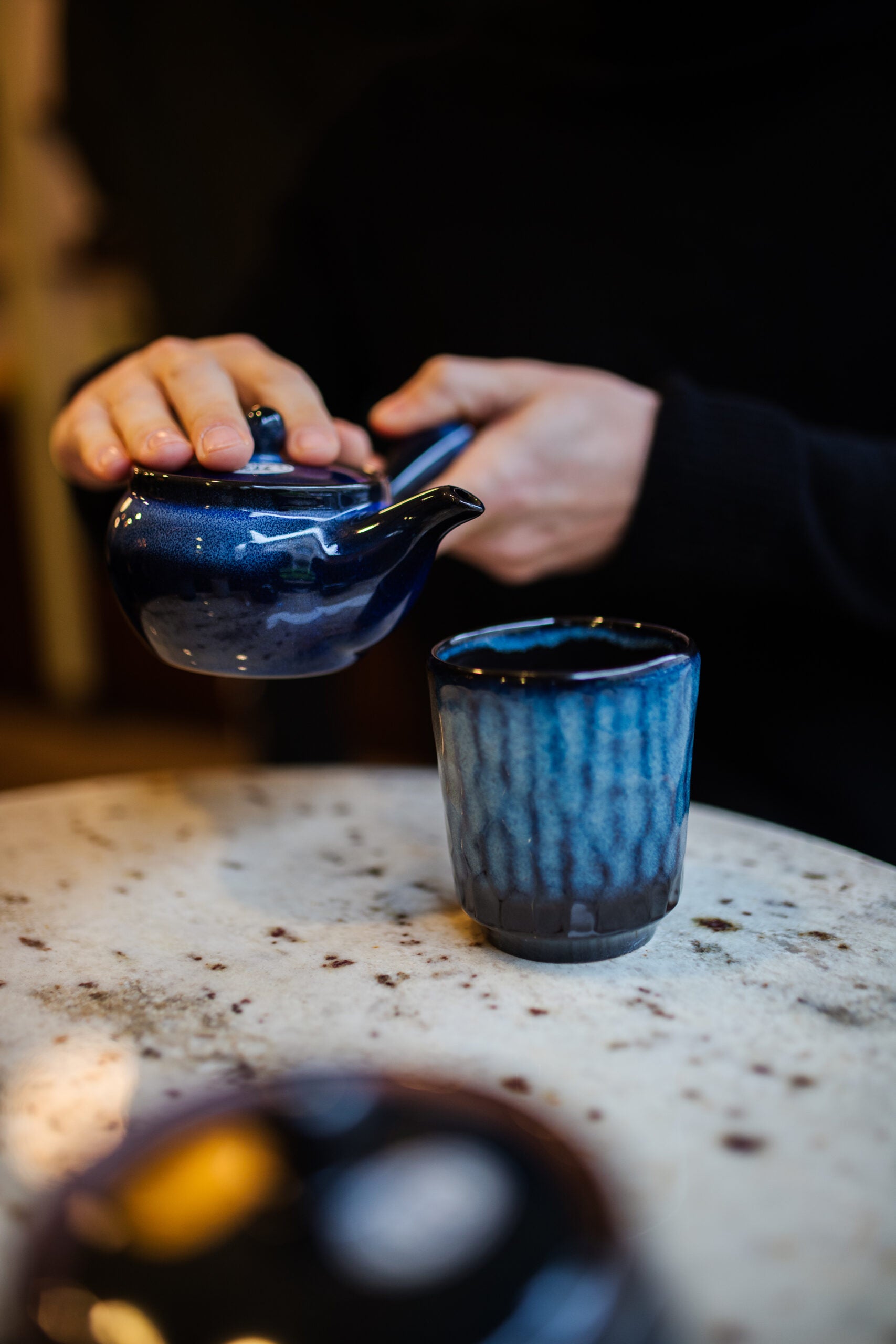 Kyusu Nami japoński czajnik do herbaty liściastej