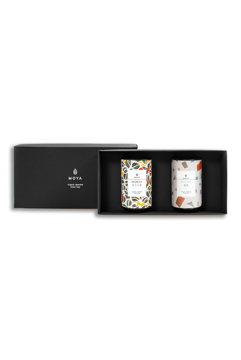 Hojicha & Bancha podwójny zestaw herbat liściastych