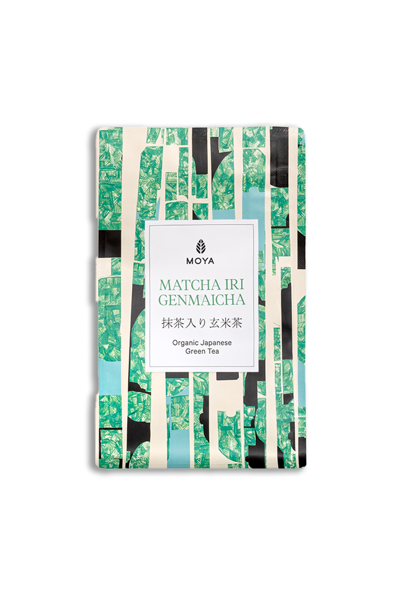 Moya Matcha Iri Genmaicha organiczna japońska zielona herbata