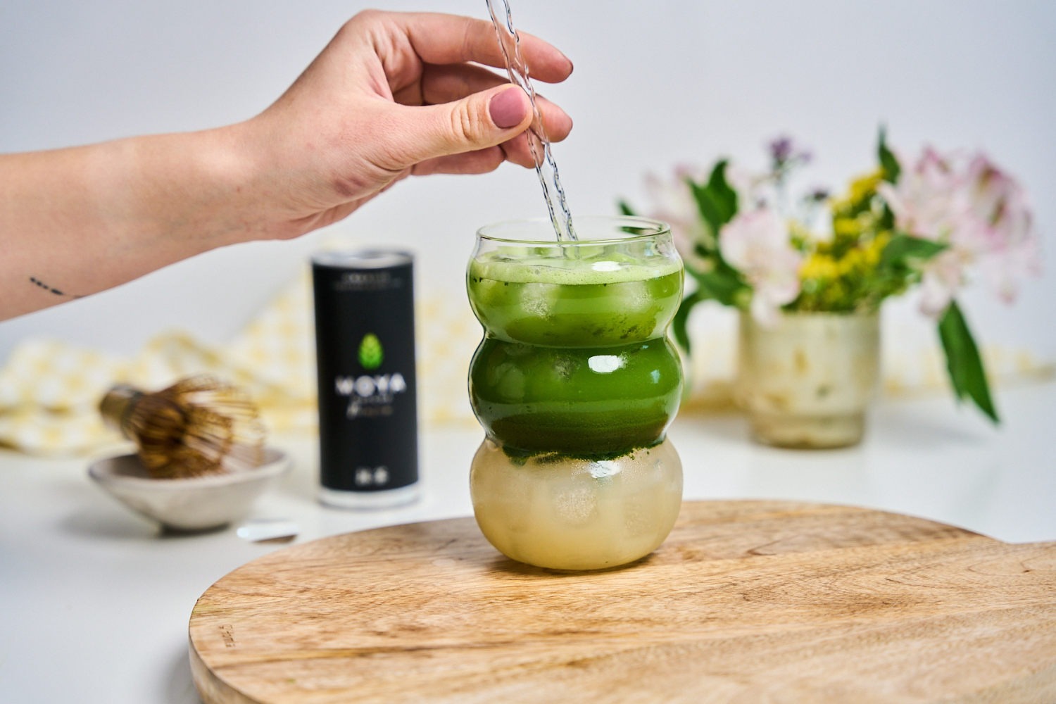 matcha tonic yuzu