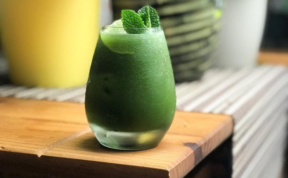 Koktajl "The Perfect Matcha" jak Mojito