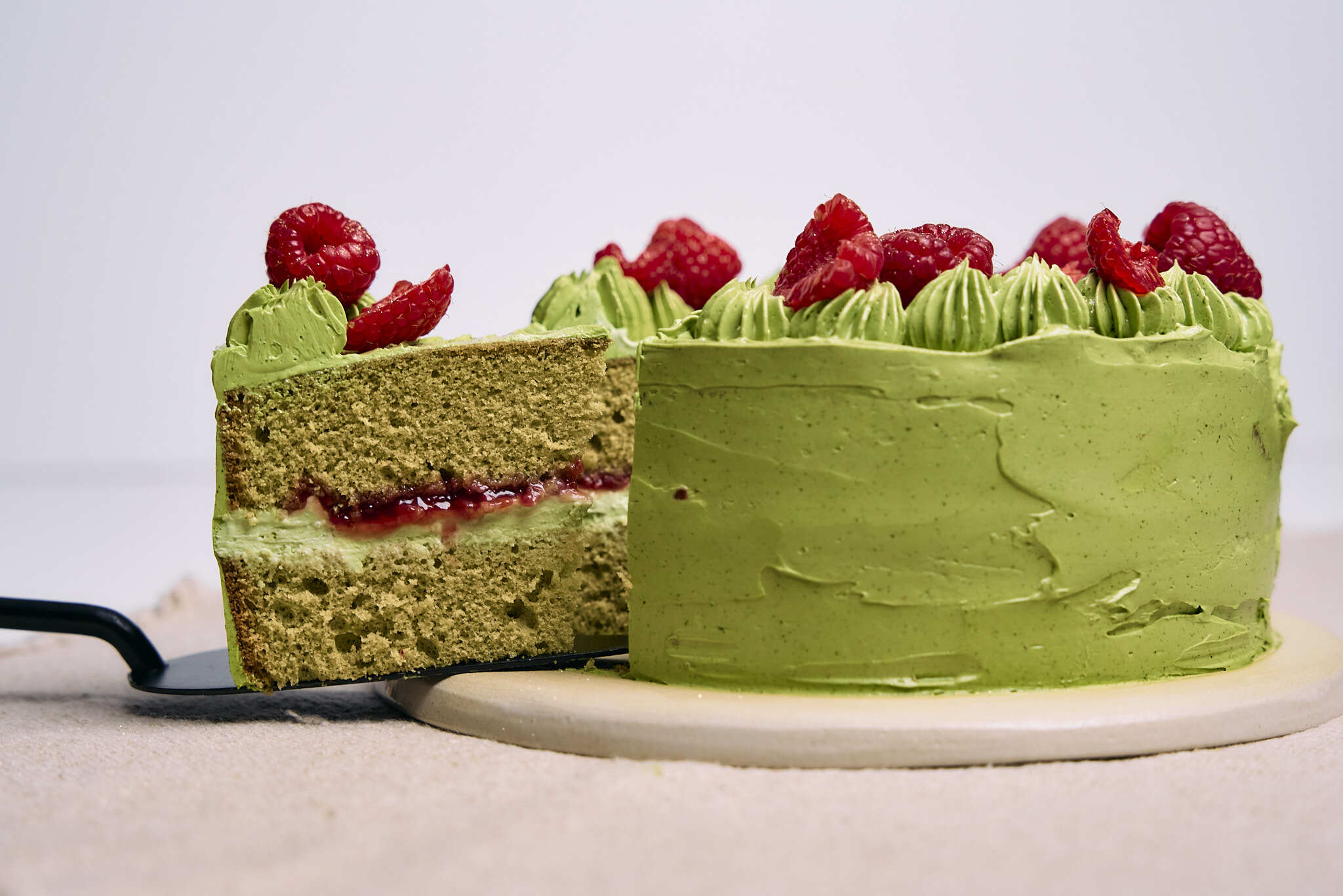 Tort z matchą