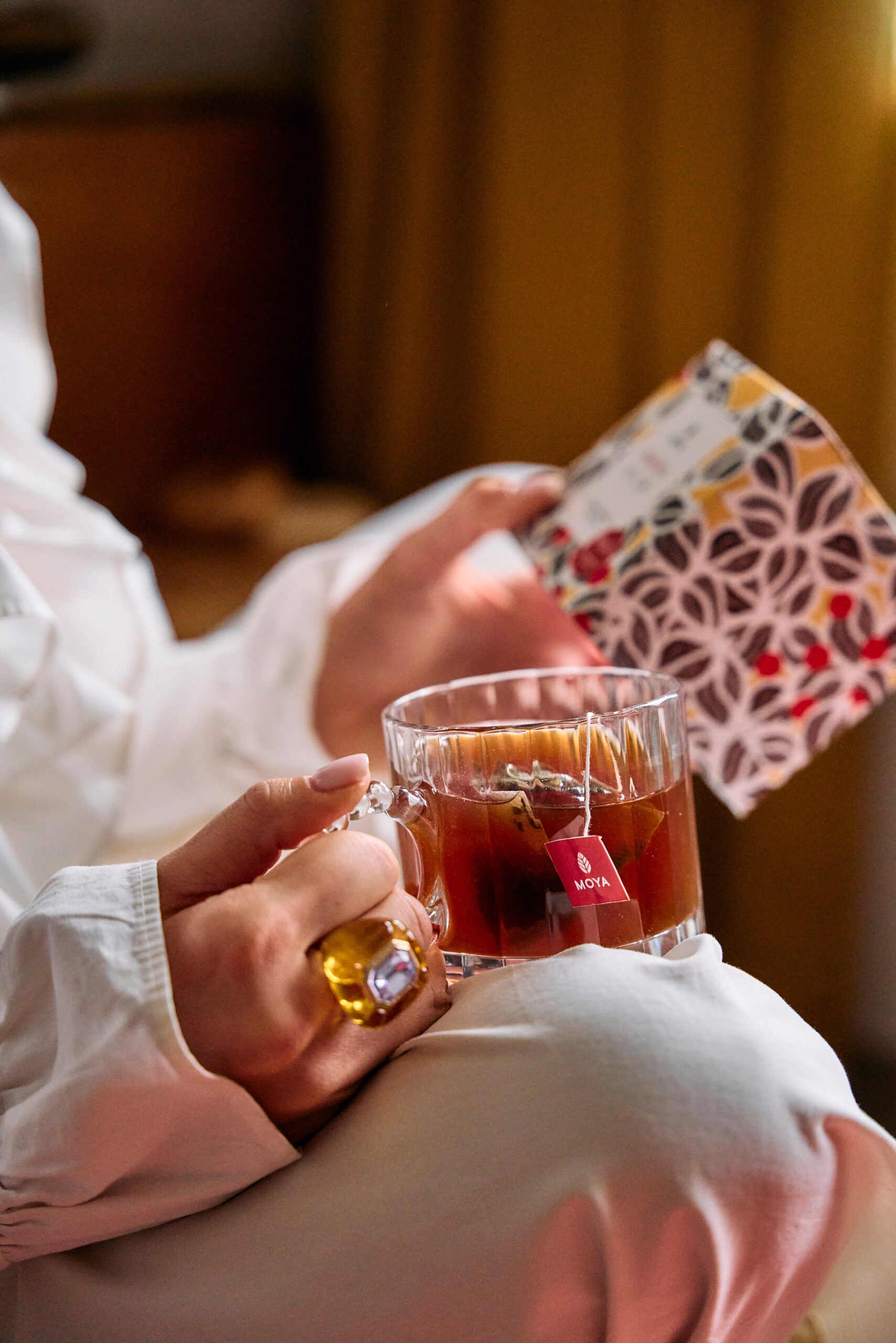 Moya Hojicha organiczna japońska zielona herbata w saszetkach 15 x 1,5g