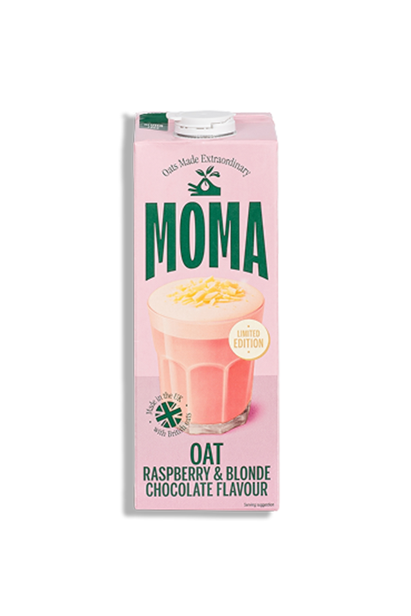 Napój owsiany MOMA Raspberry &amp; Blonde Chocolate 1L