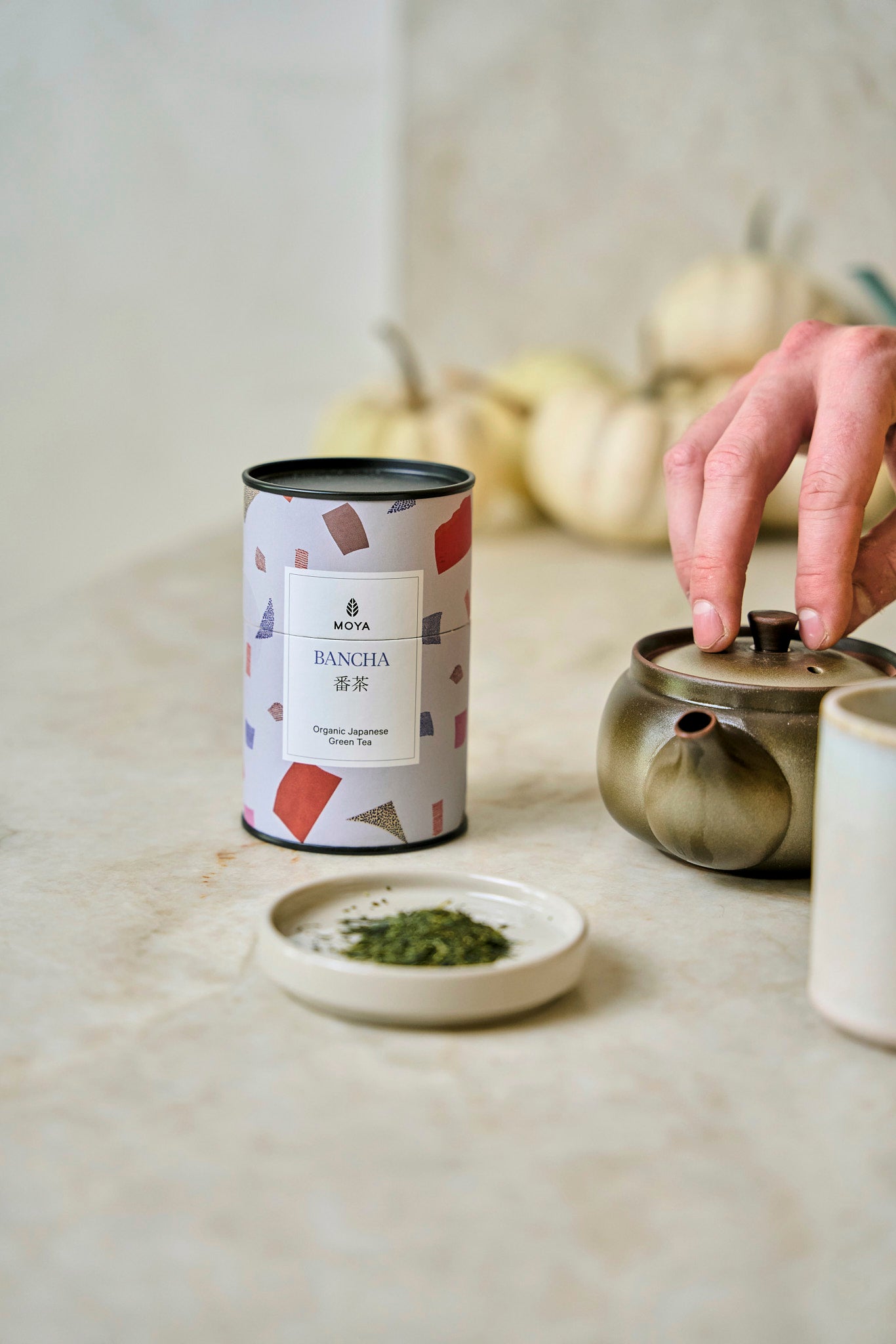 Moya Bancha organiczna japońska zielona herbata