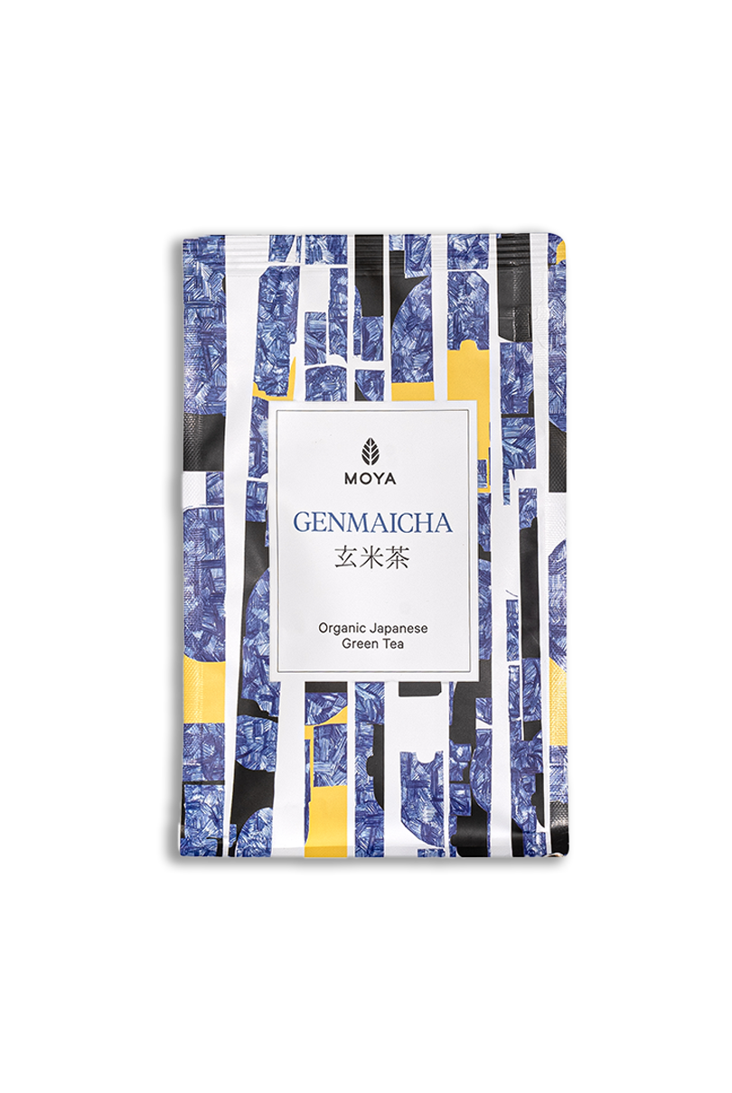 Moya Genmaicha organiczna japońska zielona herbata