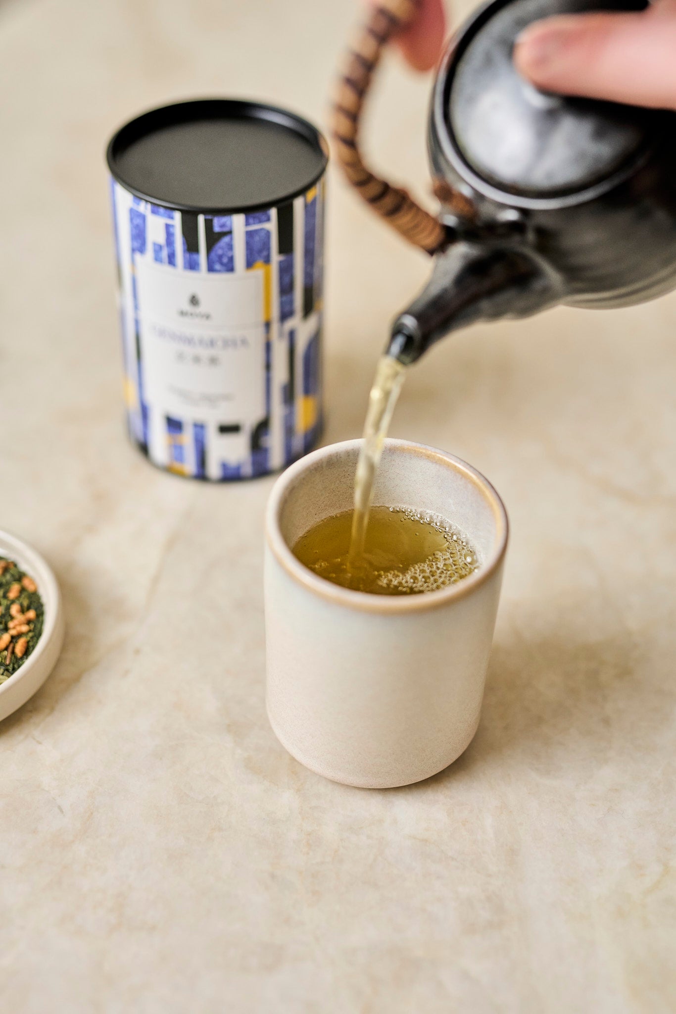 Moya Genmaicha organiczna japońska zielona herbata