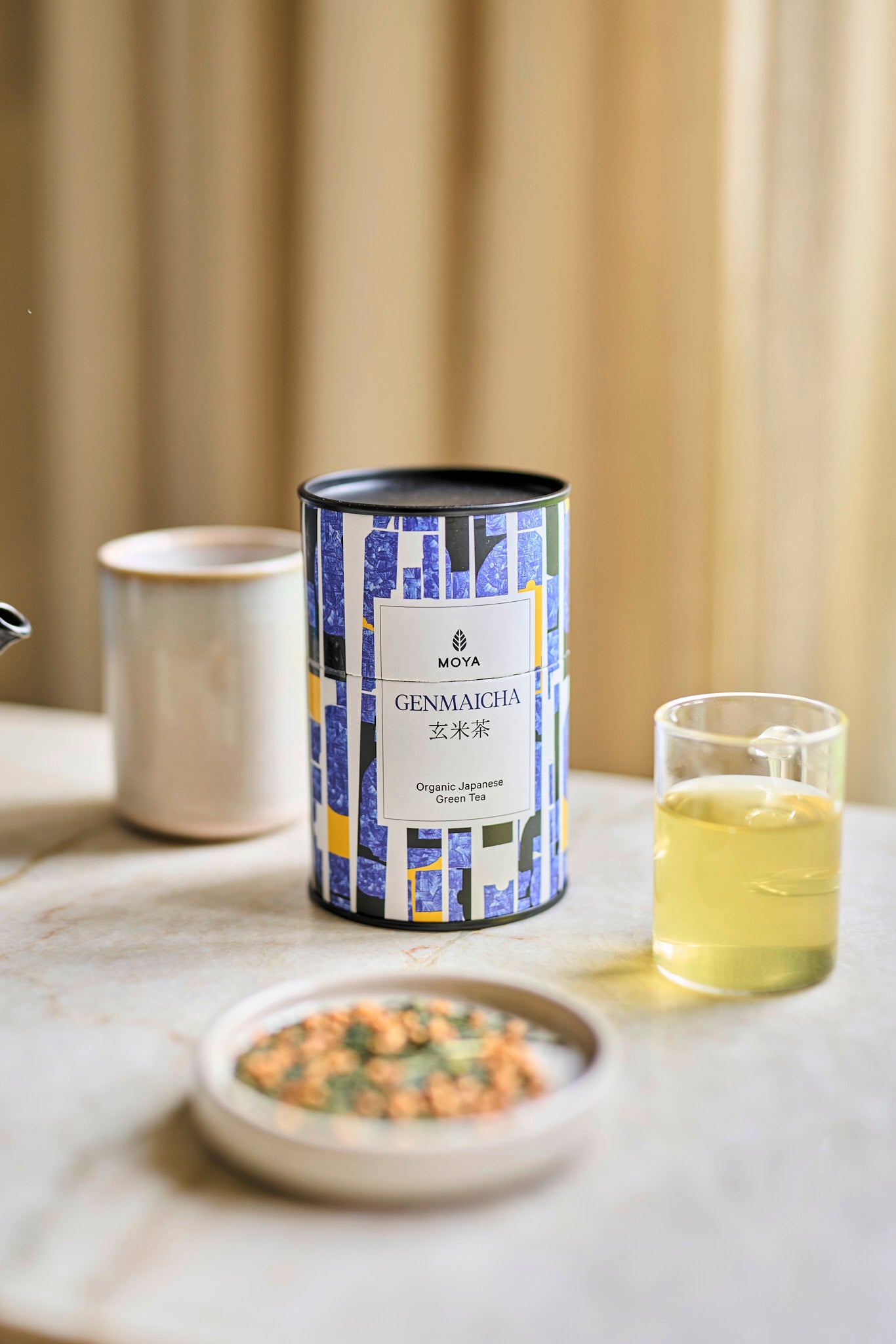 Moya Genmaicha organiczna japońska zielona herbata
