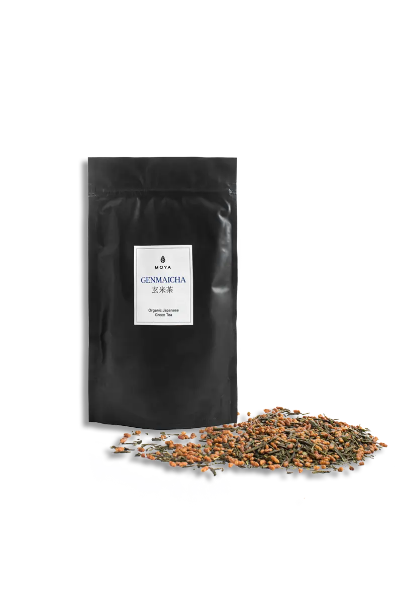 Moya Genmaicha organiczna japońska zielona herbata