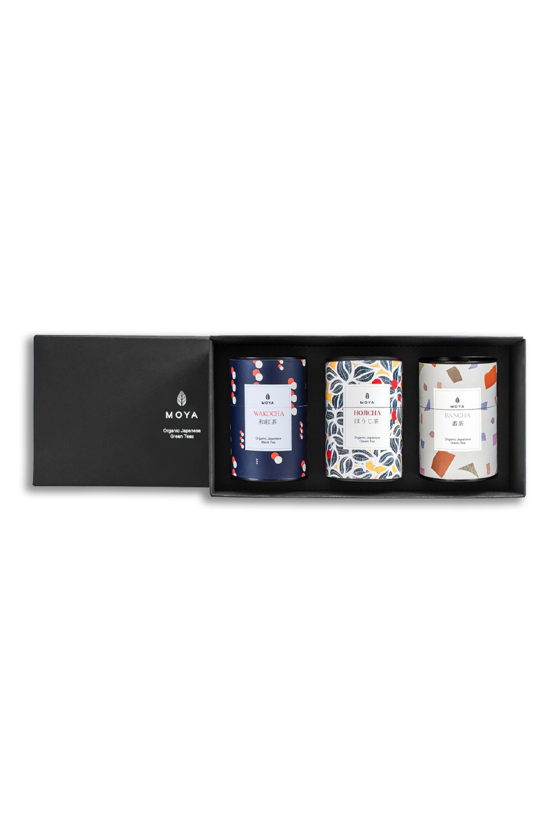 Zestaw Herbat Liściastych Wakocha&amp;Hojicha&amp;Bancha