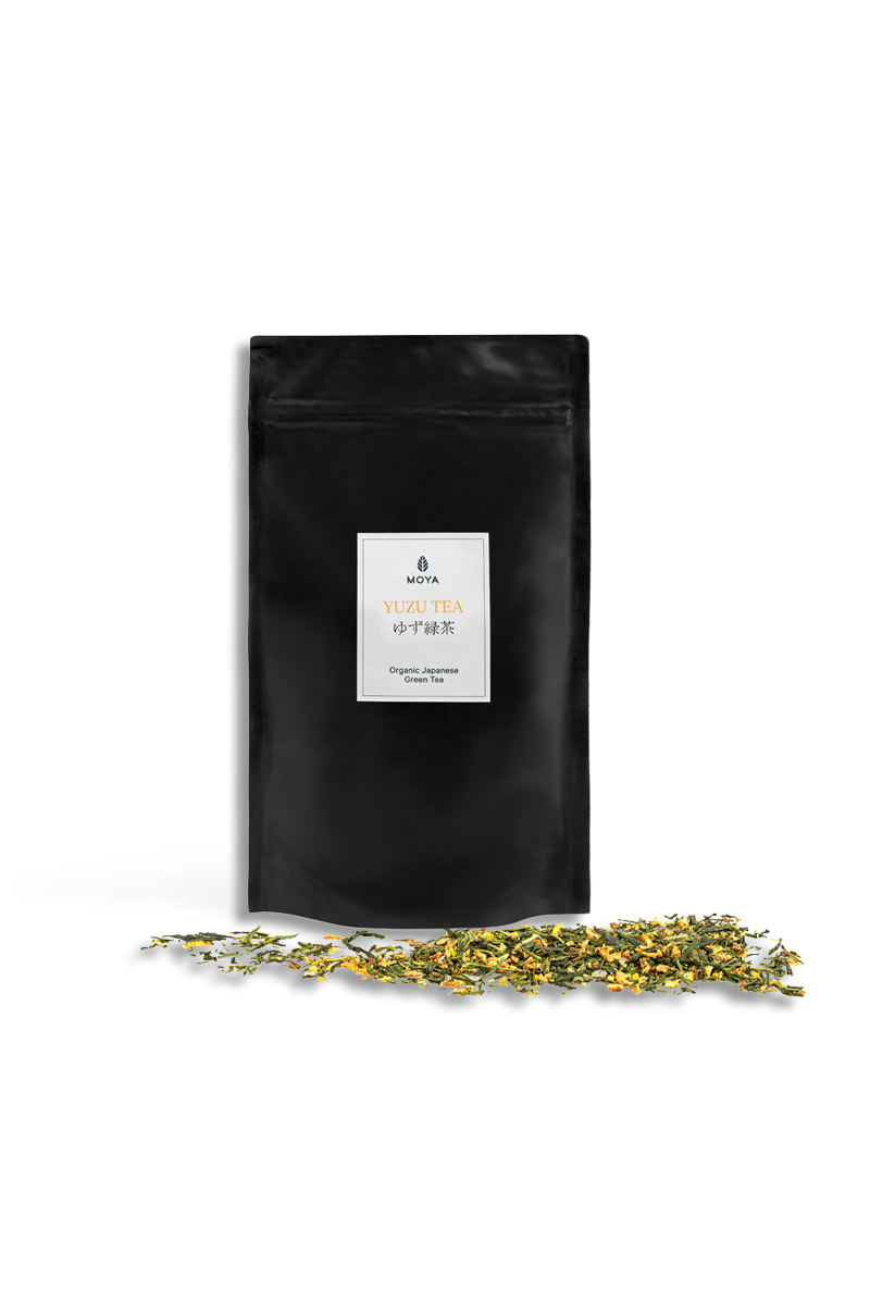 Moya Yuzu Tea organiczna japońska zielona herbata