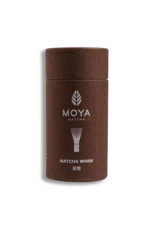 Chasen - bambusowa miotełka do matchy z ciemnego bambusa