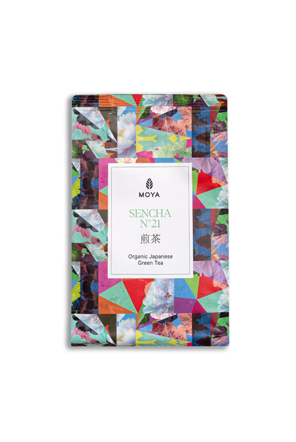Moya Sencha No. 21 Organic Japanese Green Tea - Ziplock bag 100g