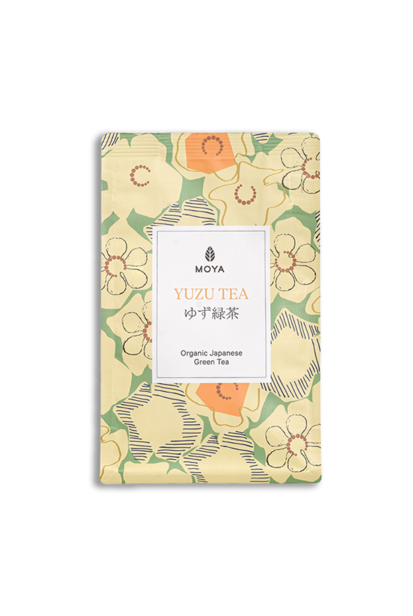 Moya Yuzu Tea Organic Japanese Green Tea - Ziplock bag 100g