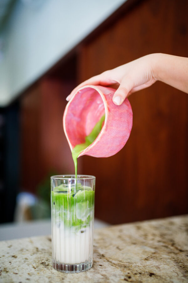 Matchawan Botan czarka do matchy z dzióbkiem