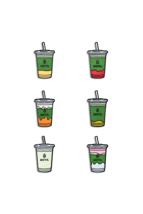 Pin Matcha - kolekcja napojów