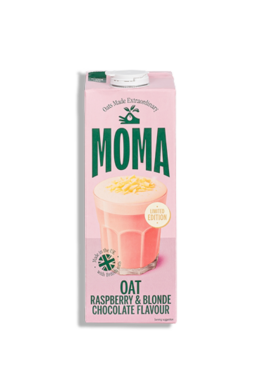 Napój owsiany MOMA Raspberry & Blonde Chocolate 1L