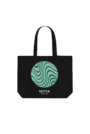 MOYA Black Cotton Tote Bag